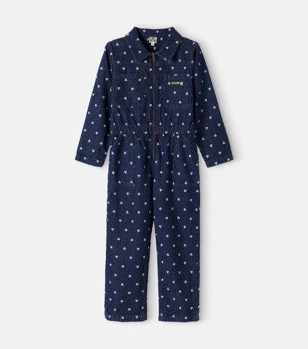 Mono Pompom de denim estampado - Bonton - Modalova