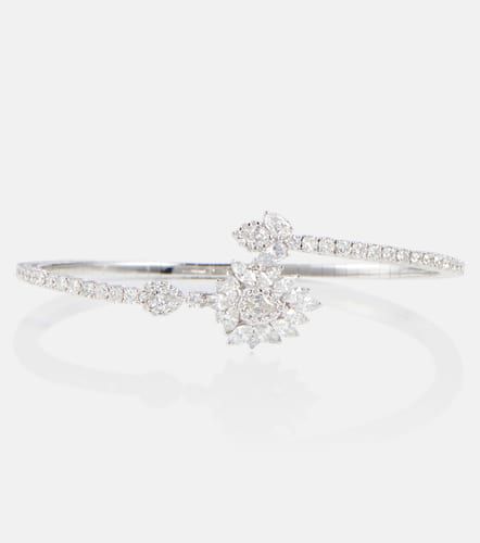 Kt gold bangle bracelet with diamonds - Yeprem - Modalova