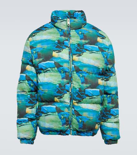 ERL Quilted printed down jacket - ERL - Modalova