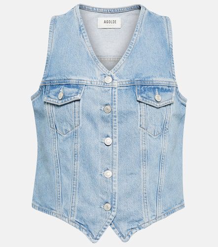 Agolde 70's denim vest - Agolde - Modalova