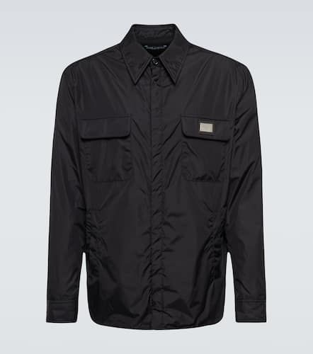 Dolce&Gabbana Nylon shirt jacket - Dolce&Gabbana - Modalova