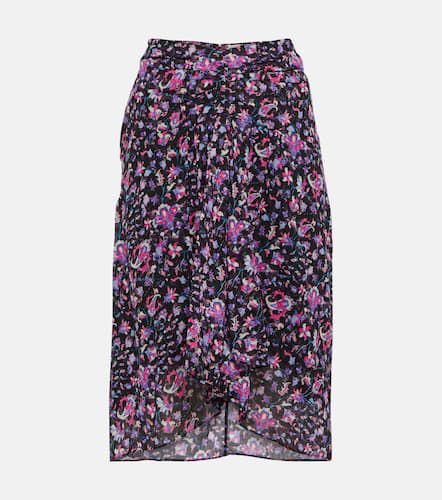 Gibsi floral cotton midi skirt - Marant Etoile - Modalova