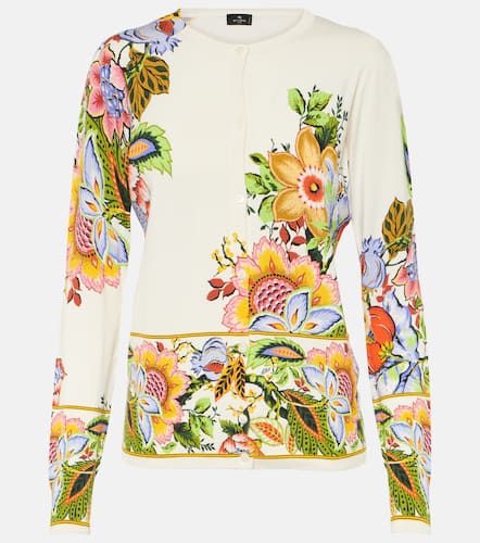 Etro Floral silk-blend top - Etro - Modalova