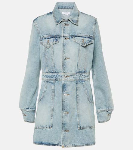 Trucker cotton denim minidress - Re/Done - Modalova