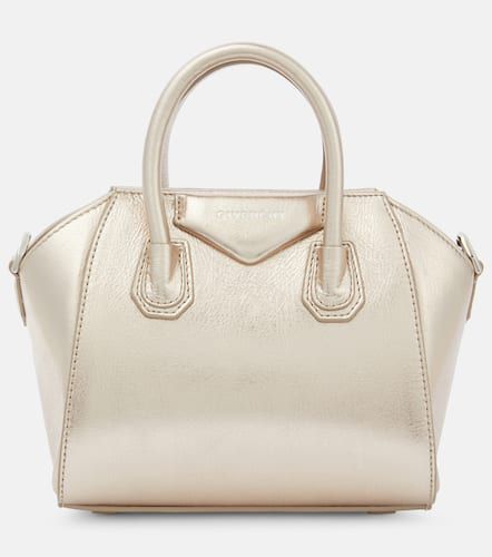 Antigona Toy metallic leather tote bag - Givenchy - Modalova