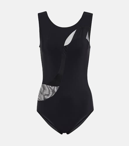 Mesh-trimmed swimsuit - Karla Colletto - Modalova