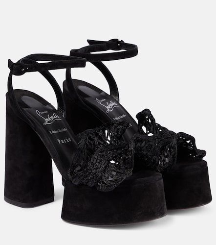 Deia Frou Alta macrame sandals - Christian Louboutin - Modalova