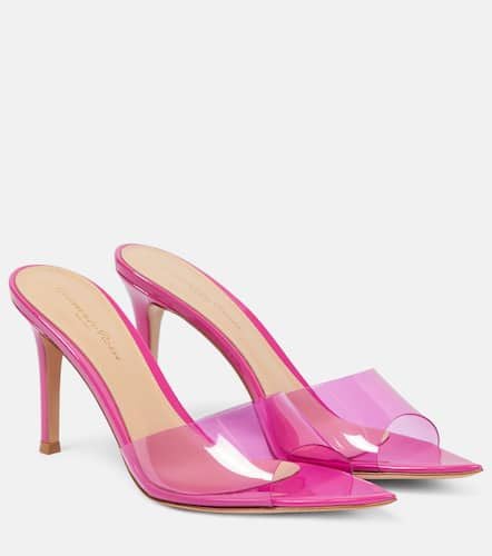 Elle 85 PVC and leather mules - Gianvito Rossi - Modalova