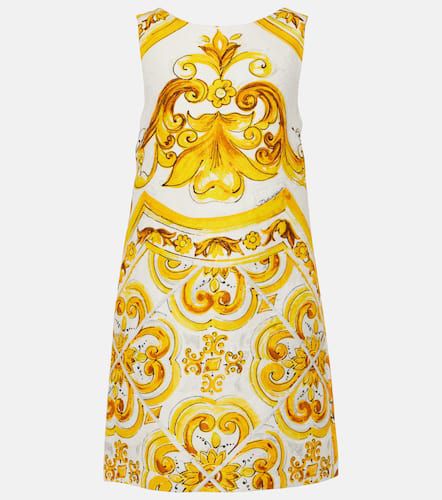 Dolce&Gabbana Majolica minidress - Dolce&Gabbana - Modalova