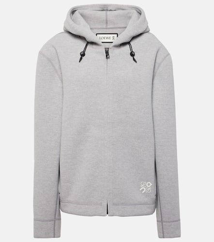 Loewe x On logo jersey hoodie - Loewe - Modalova