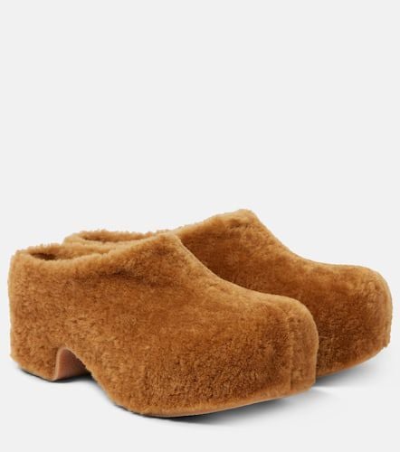 Dries Van Noten Faux fur clogs - Dries Van Noten - Modalova