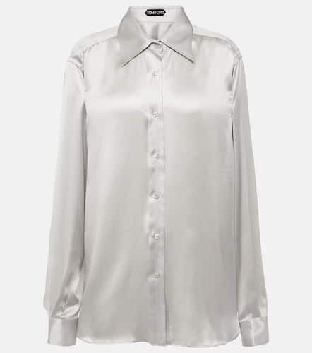 Camisa de charmeuse de seda - Tom Ford - Modalova