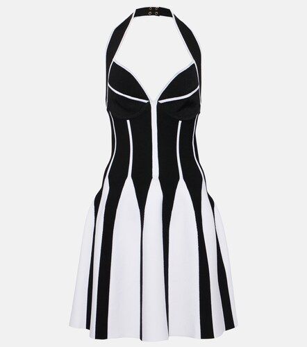 Abito corto con scollo all’americana - Balmain - Modalova