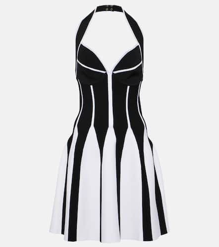 Balmain Halterneck minidress - Balmain - Modalova