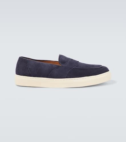 Joey II suede penny loafers - George Cleverley - Modalova