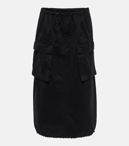 Cotton gabardine cargo midi skirt - MM6 Maison Margiela - Modalova