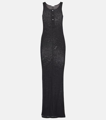 Ami Paris Knitted cotton maxi dress - Ami Paris - Modalova