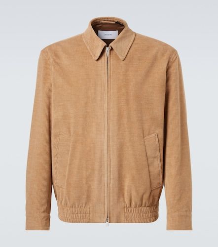 Cotton and alpaca corduroy jacket - Lardini - Modalova