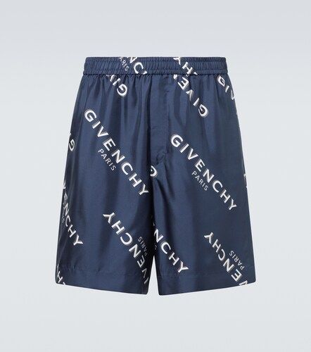 Bermuda-Shorts Shadow aus Seide - Givenchy - Modalova