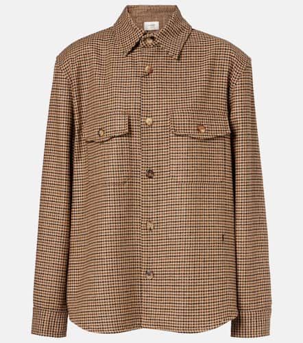 Giacca camicia a quadri - Saint Laurent - Modalova