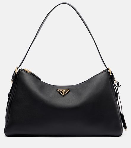 Aimee Large leather shoulder bag - Prada - Modalova