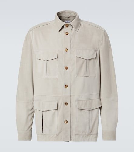 Brunello Cucinelli Suede overshirt - Brunello Cucinelli - Modalova