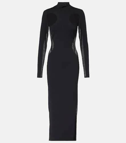 Miracle mesh-paneled knitted maxi dress - Stella McCartney - Modalova