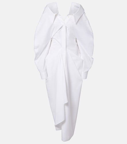 Vestido camisero de popelín de algodón - Givenchy - Modalova