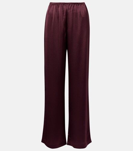 Leset Barb satin wide-leg pants - Leset - Modalova