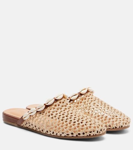 Slipper embellished raffia mules - Ancient Greek Sandals - Modalova