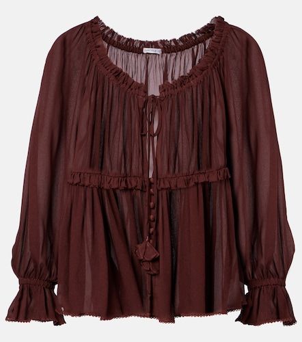 Moon ruffled blouse - Poupette St Barth - Modalova
