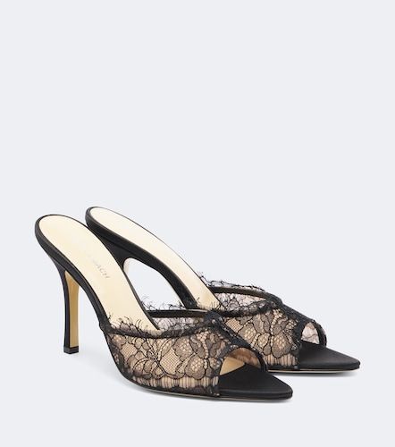 Mach & Mach Mules Devon in pizzo - Mach & Mach - Modalova