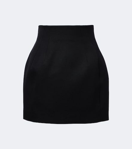 Mugler High-rise wool miniskirt - Mugler - Modalova