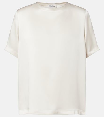 S Max Mara Camiseta de satén - 'S Max Mara - Modalova
