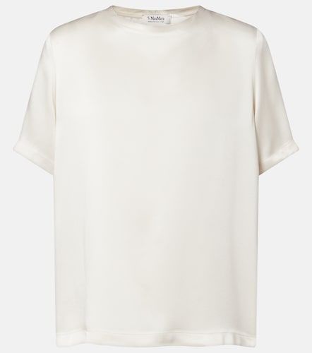 S Max Mara Camiseta de satén - 'S Max Mara - Modalova