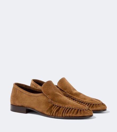 The Row Mocassini Soft Two in suede - The Row - Modalova