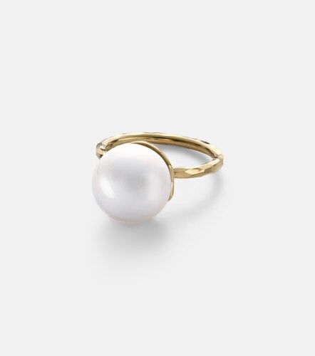 Anillo Orb de oro de 18 ct con perla - Octavia Elizabeth - Modalova