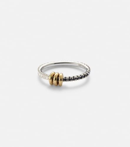 Anello Sirius Eclipse in 18kt e argento sterling con diamanti - Spinelli Kilcollin - Modalova