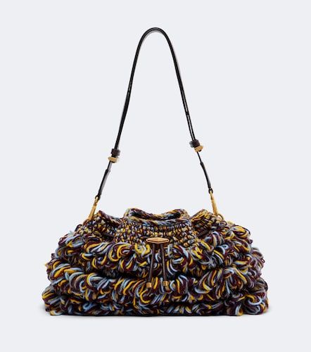 Borsa a spalla Cinch Medium in maglia - Jimmy Choo - Modalova