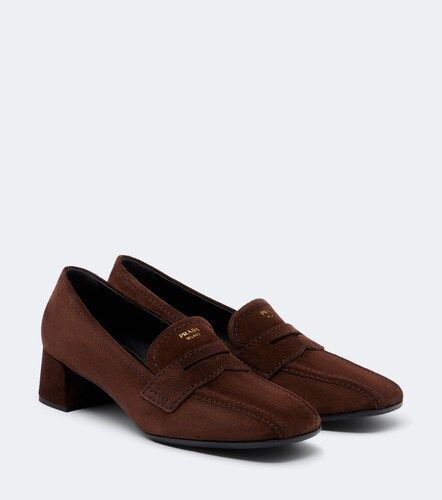 Prada Pumps mocassino in suede - Prada - Modalova