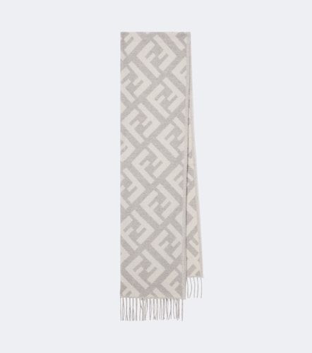 Sciarpa FF Zucca in cashmere jacquard - Fendi - Modalova