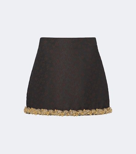 Minifalda Idina de jacquard adornada - Simkhai - Modalova