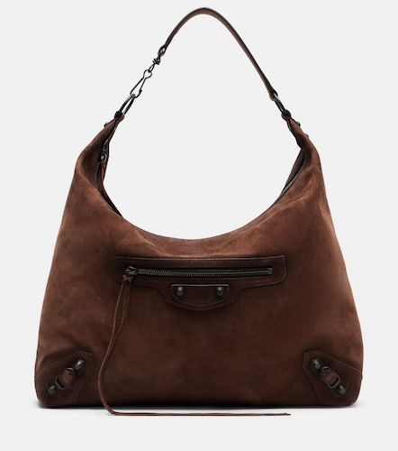 Le City Medium suede tote bag - Balenciaga - Modalova