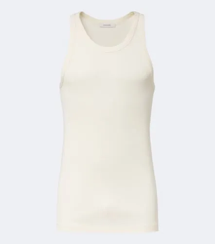 Tank top acanalado de algodón - Lemaire - Modalova