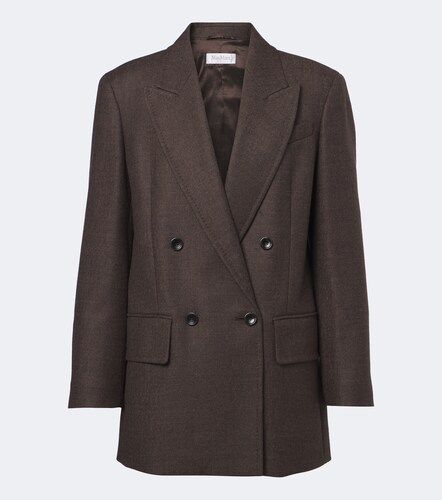 Blazer doppiopetto in lana vergine - Max Mara - Modalova