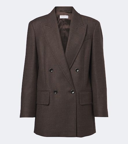 Double-breasted virgin wool blazer - Max Mara - Modalova