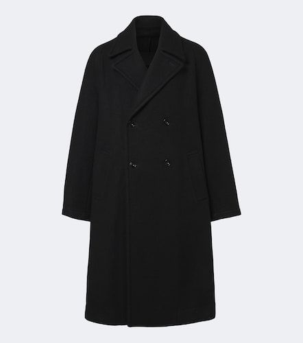 Double-breasted wool and alpaca coat - Lemaire - Modalova