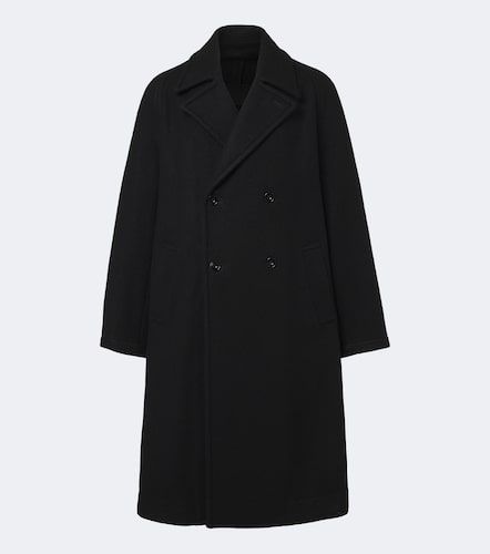 Double-breasted wool and alpaca coat - Lemaire - Modalova