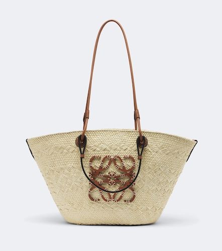 Borsa a cesto Anagram Medium con pelle - Loewe - Modalova