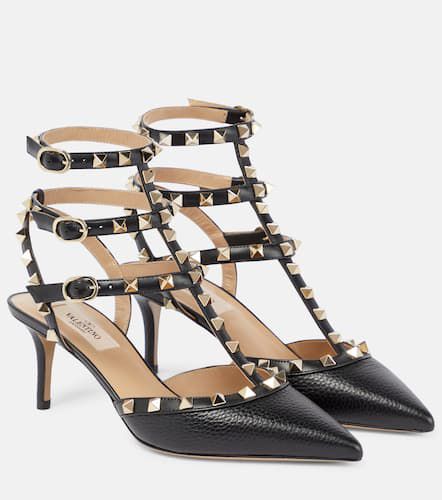 Pumps Rockstud aus Leder - Valentino Garavani - Modalova